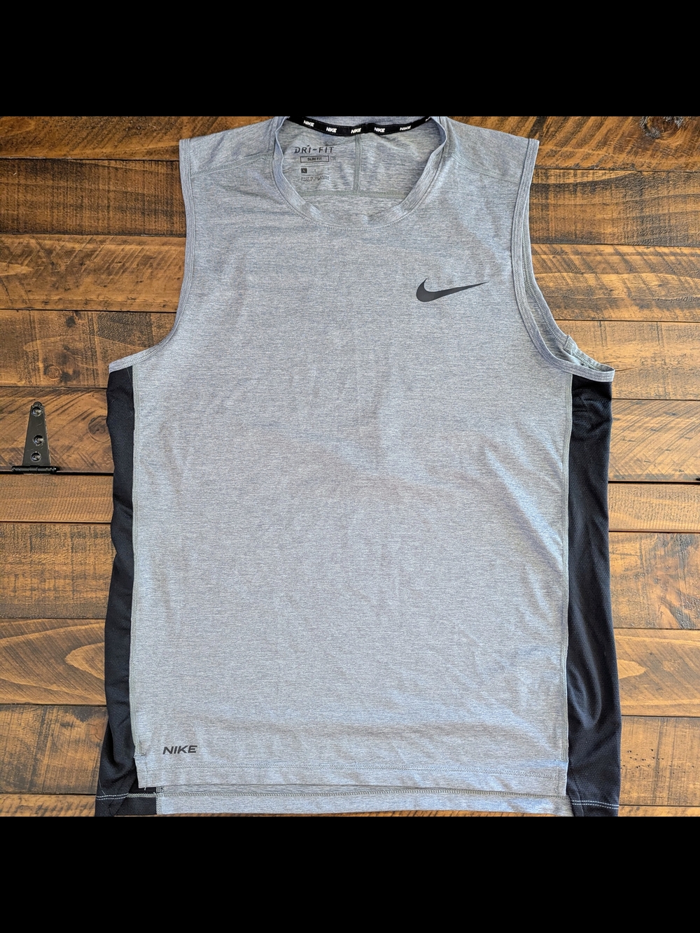Nike Dri-Fit Men's Performance Slim Fit Sleeveless Muscle Tank-Top Size Large